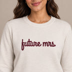 Future Mrs knitted sweater