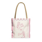 Wild Wild Wife striped tote bag, Blossom