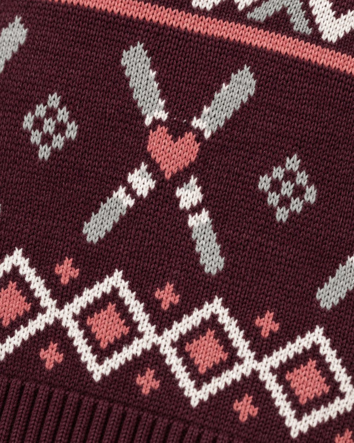 Knitted-In Design